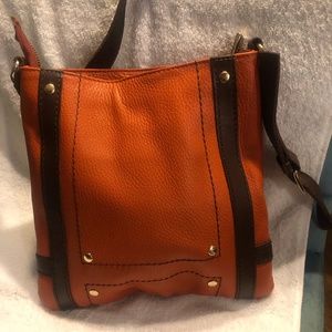 Genuine leather stylish tote